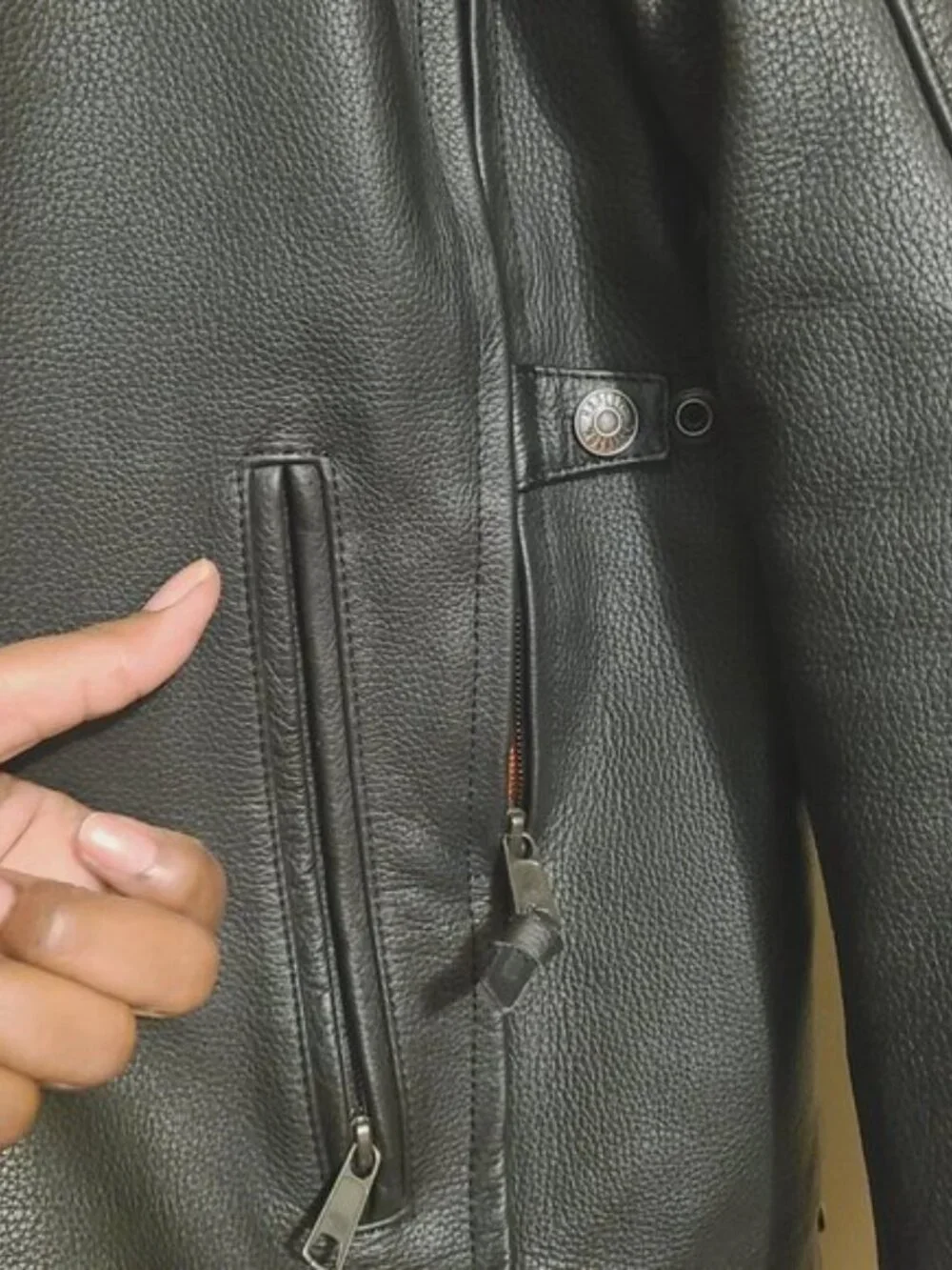 Harley-Davidson Vanocker Waterproof H-D Triple Vent System Leather Jacket (2XL)